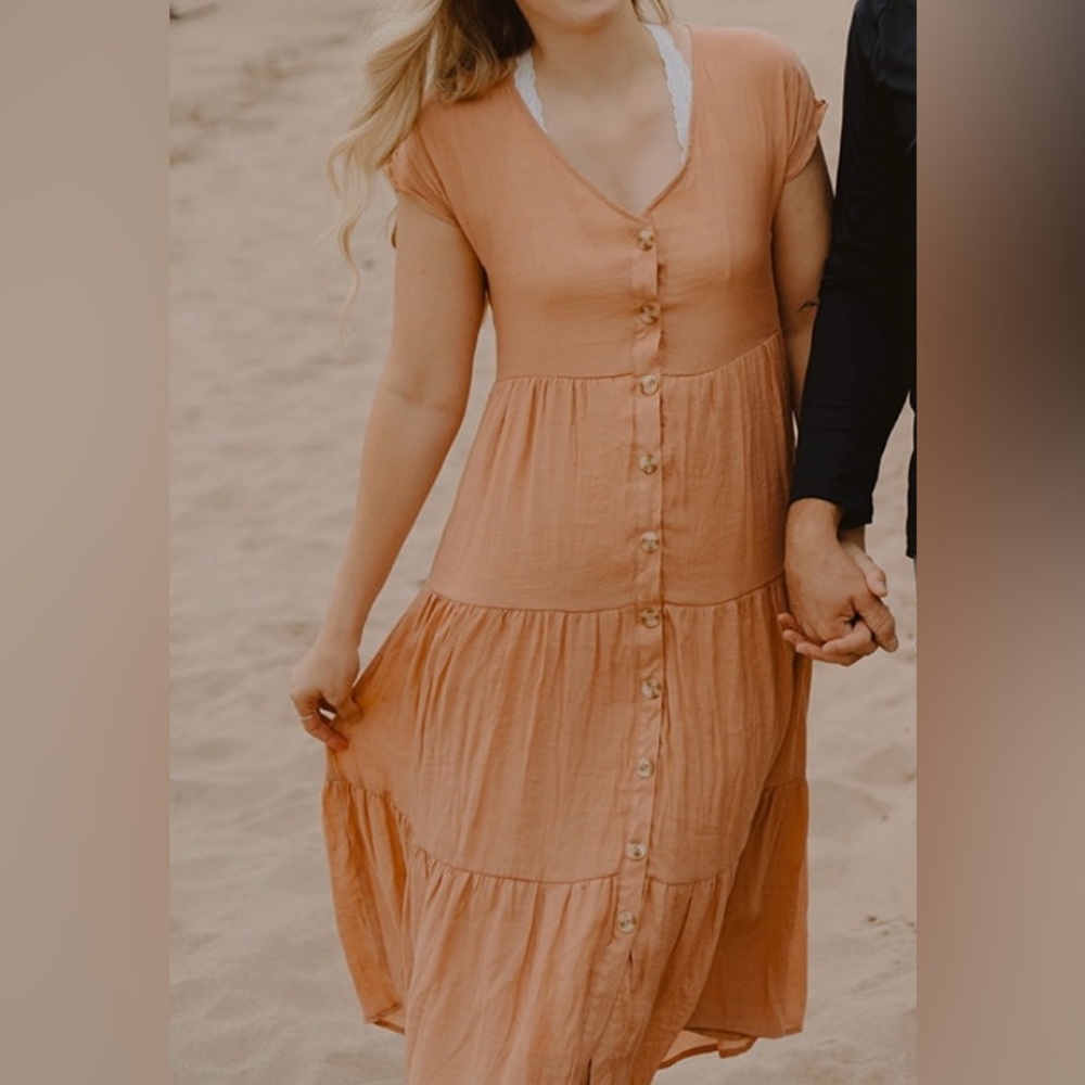 Midi swing dress
